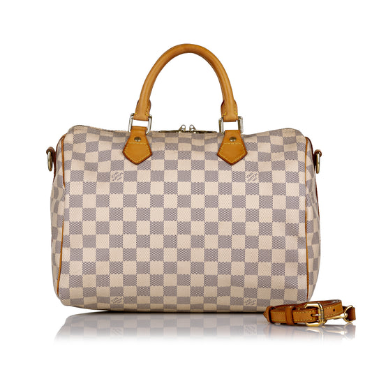 Damier Azur Speedy Bandouliere 30
