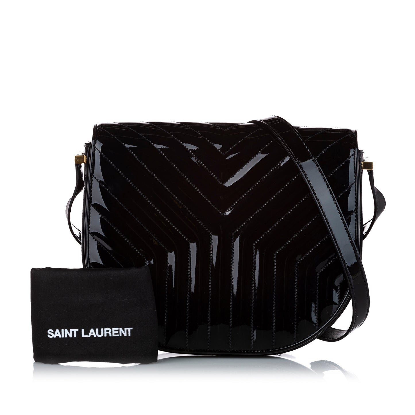 Patent Joan Crossbody Bag