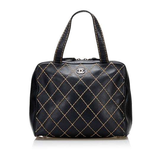 Wild Stitch Leather Handbag