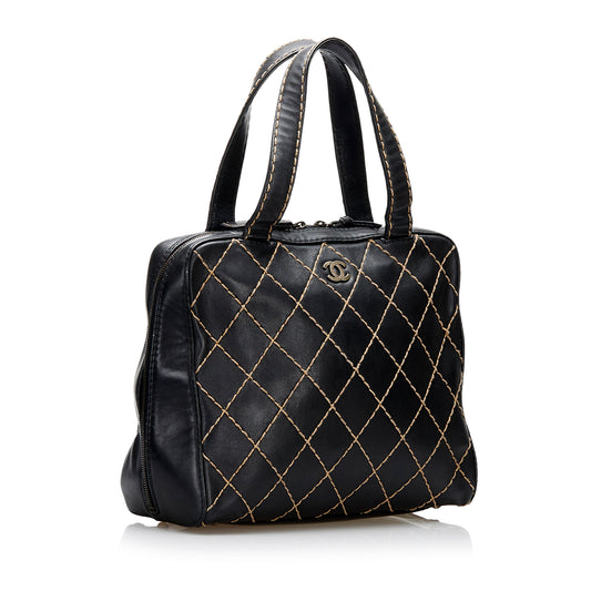 Wild Stitch Leather Handbag