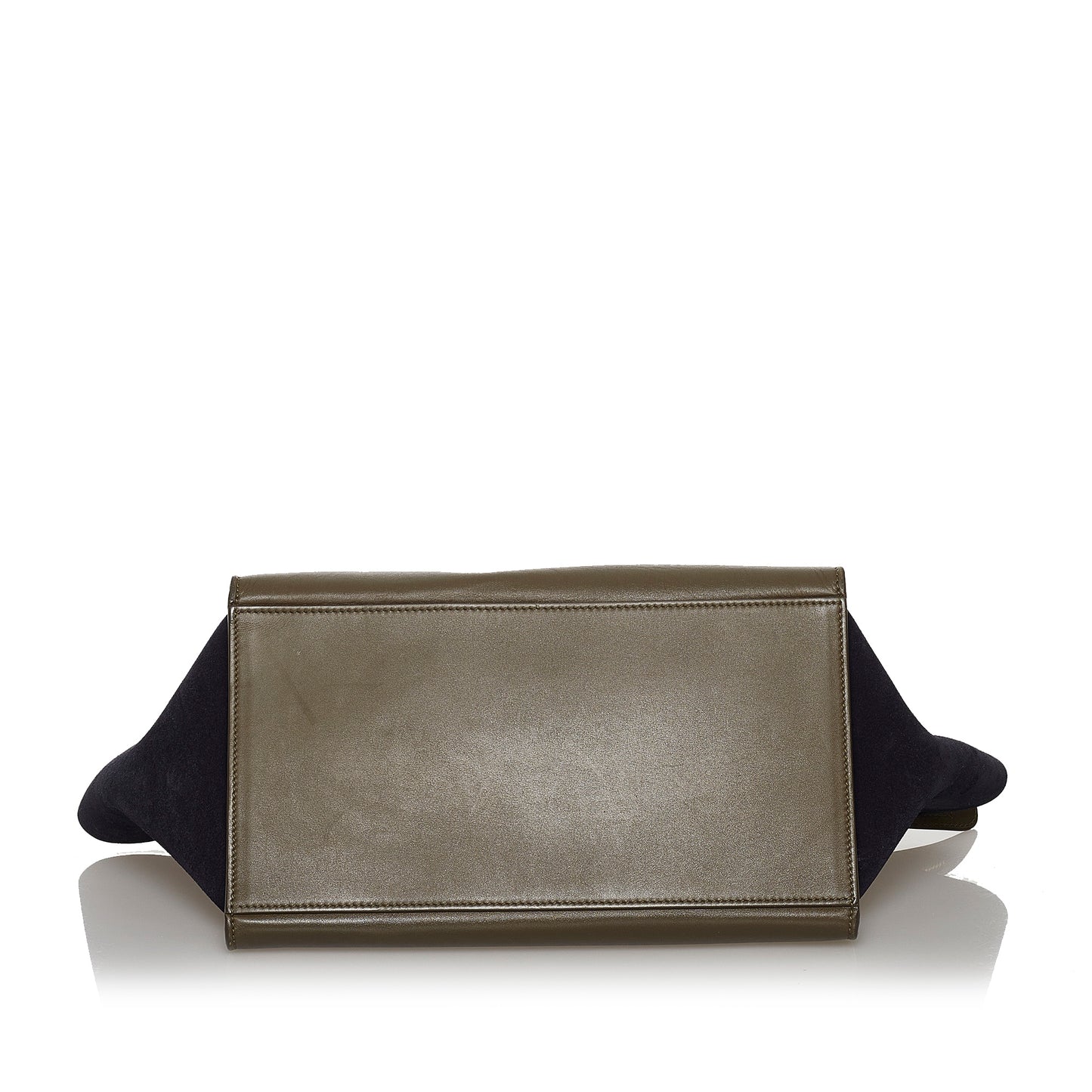 Medium Trapeze Leather Satchel