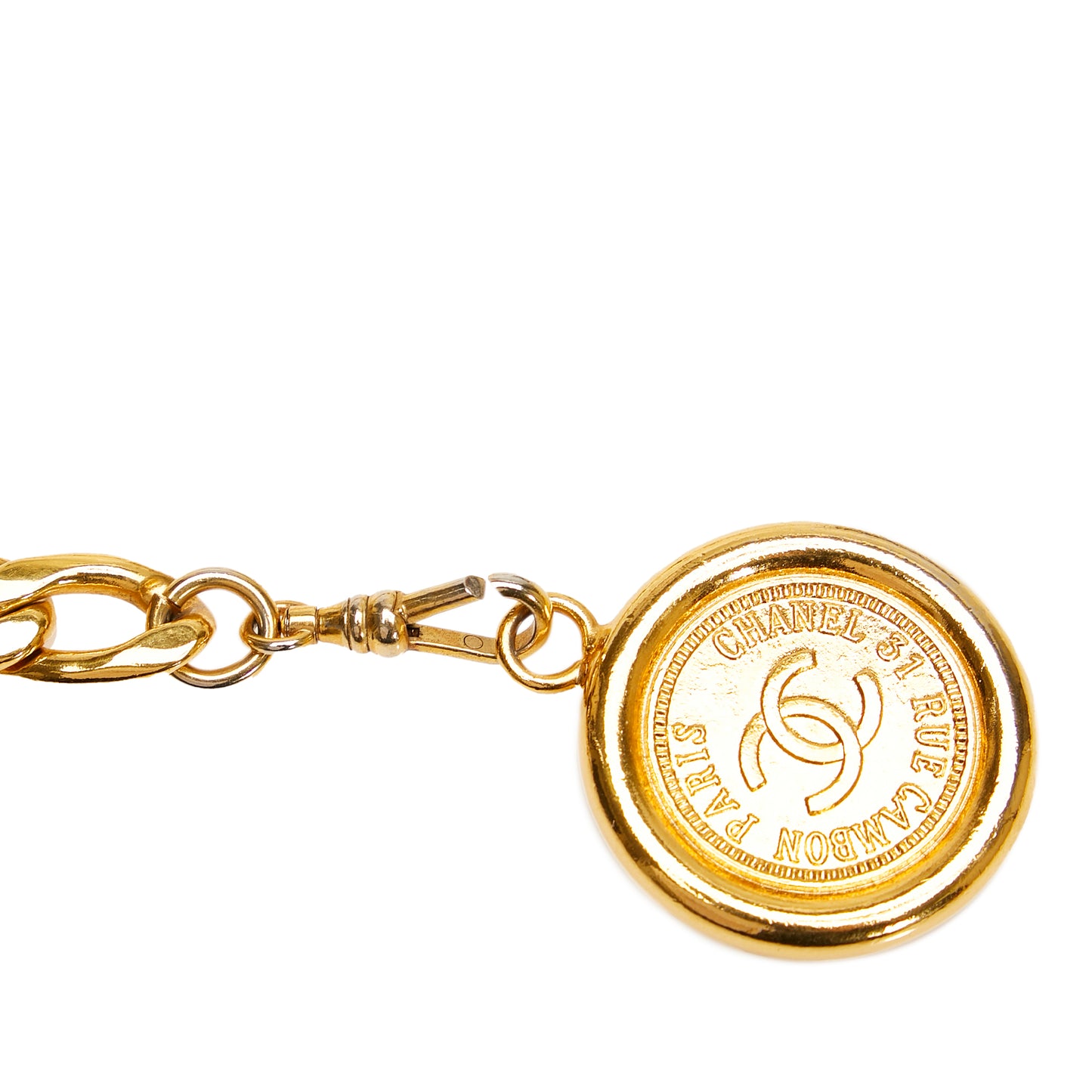 CC Medallion Chain-Link Belt