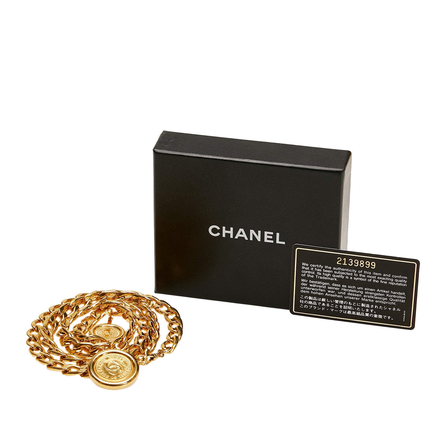 CC Medallion Chain-Link Belt