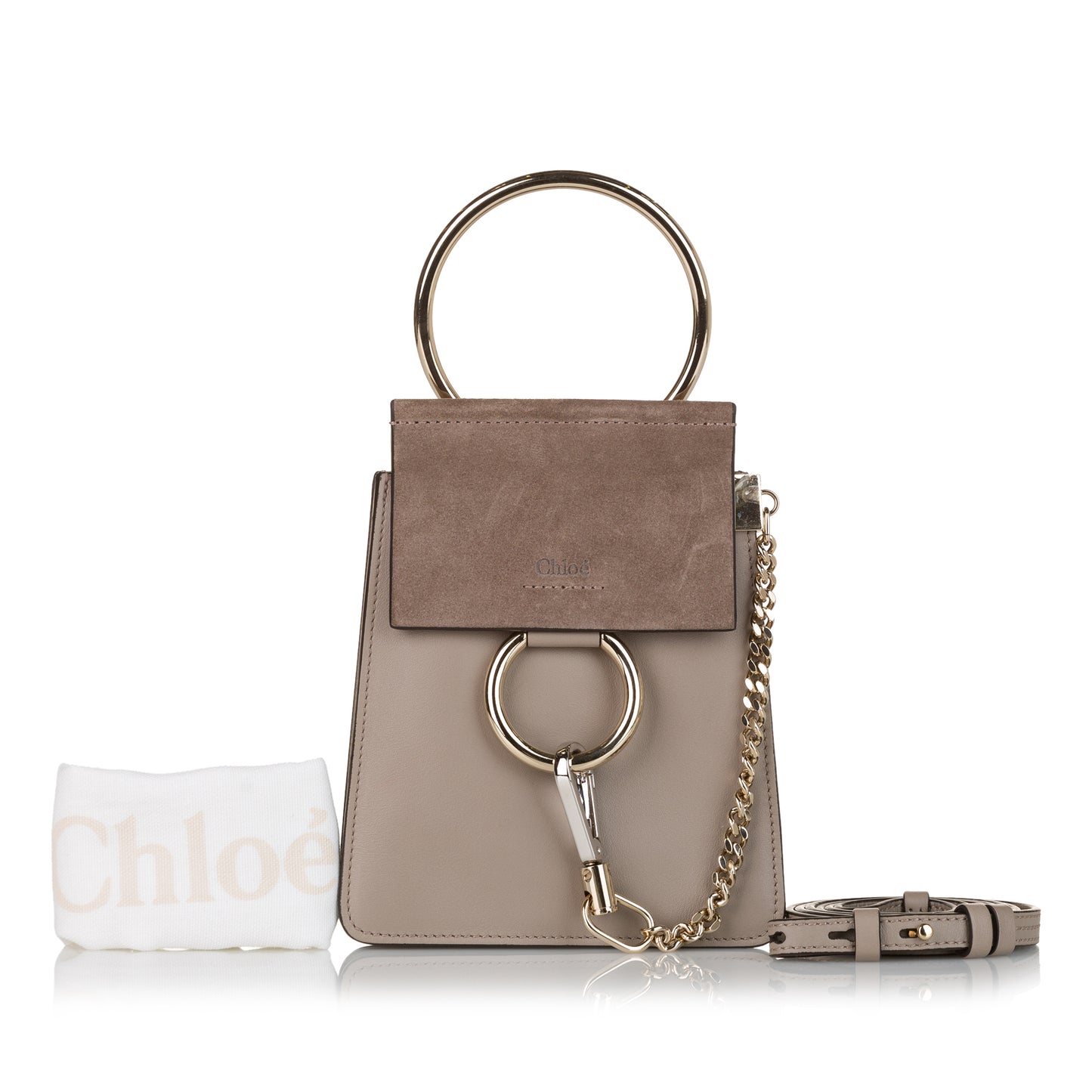 Faye Bracelet Leather Crossbody Bag