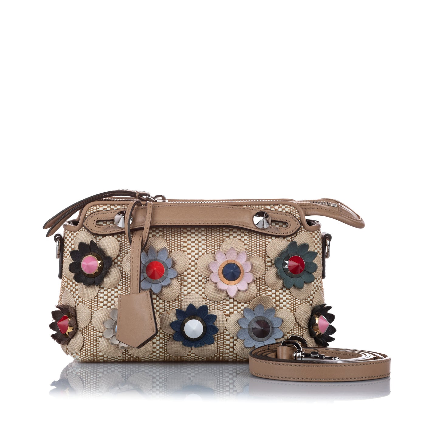 Mini Flowerland By The Way Straw Satchel