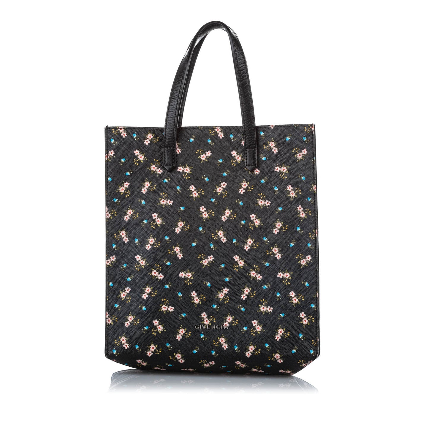 Antigona Floral Leather Tote Bag