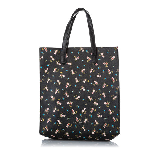 Antigona Floral Leather Tote Bag