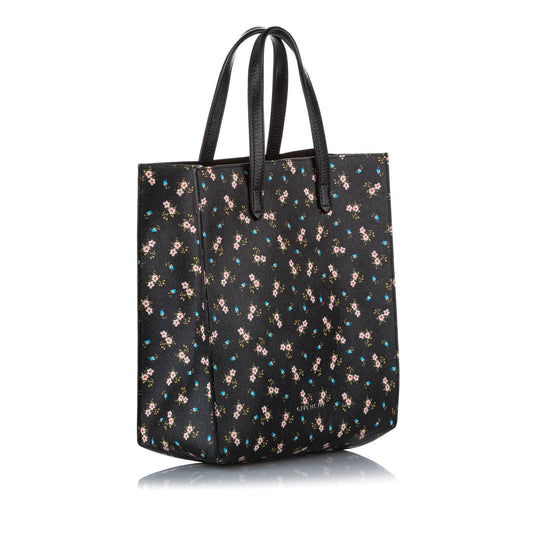Antigona Floral Leather Tote Bag