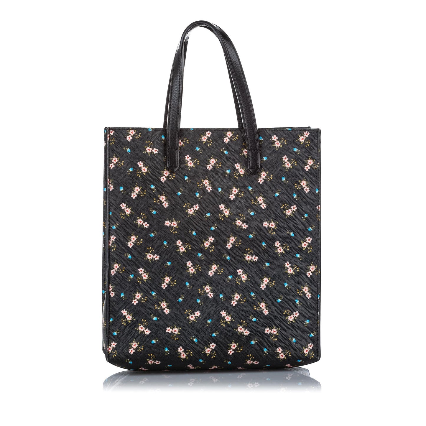 Antigona Floral Leather Tote Bag