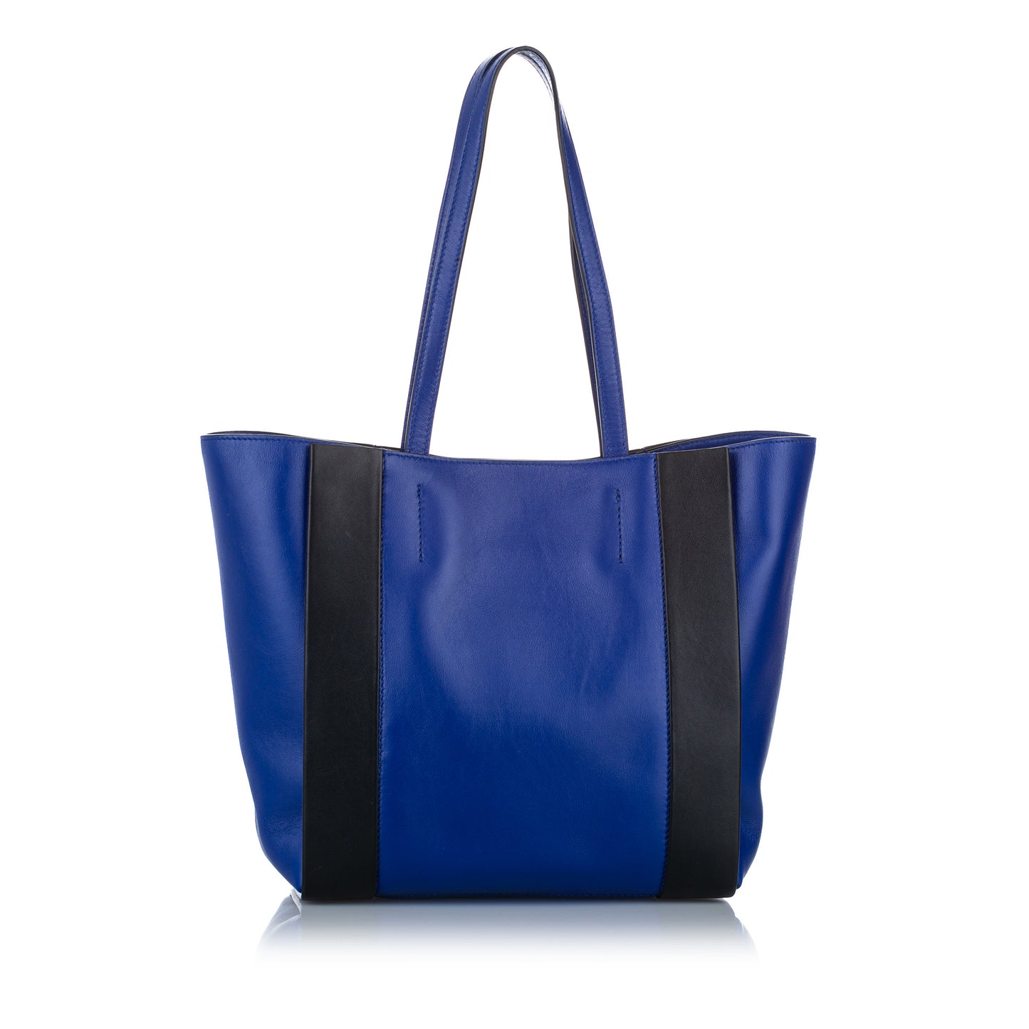 Logo Leather Tote Bag