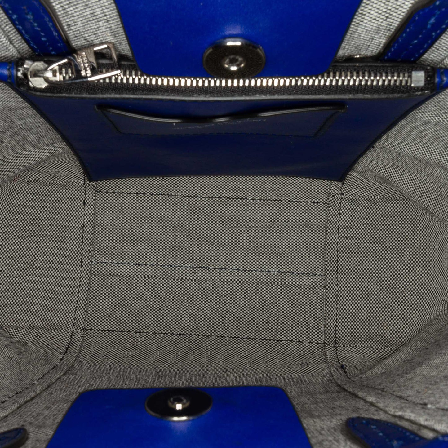 Logo Leather Tote Bag