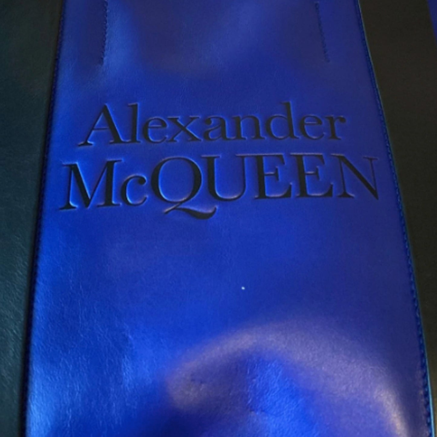 Logo Leather Tote Bag