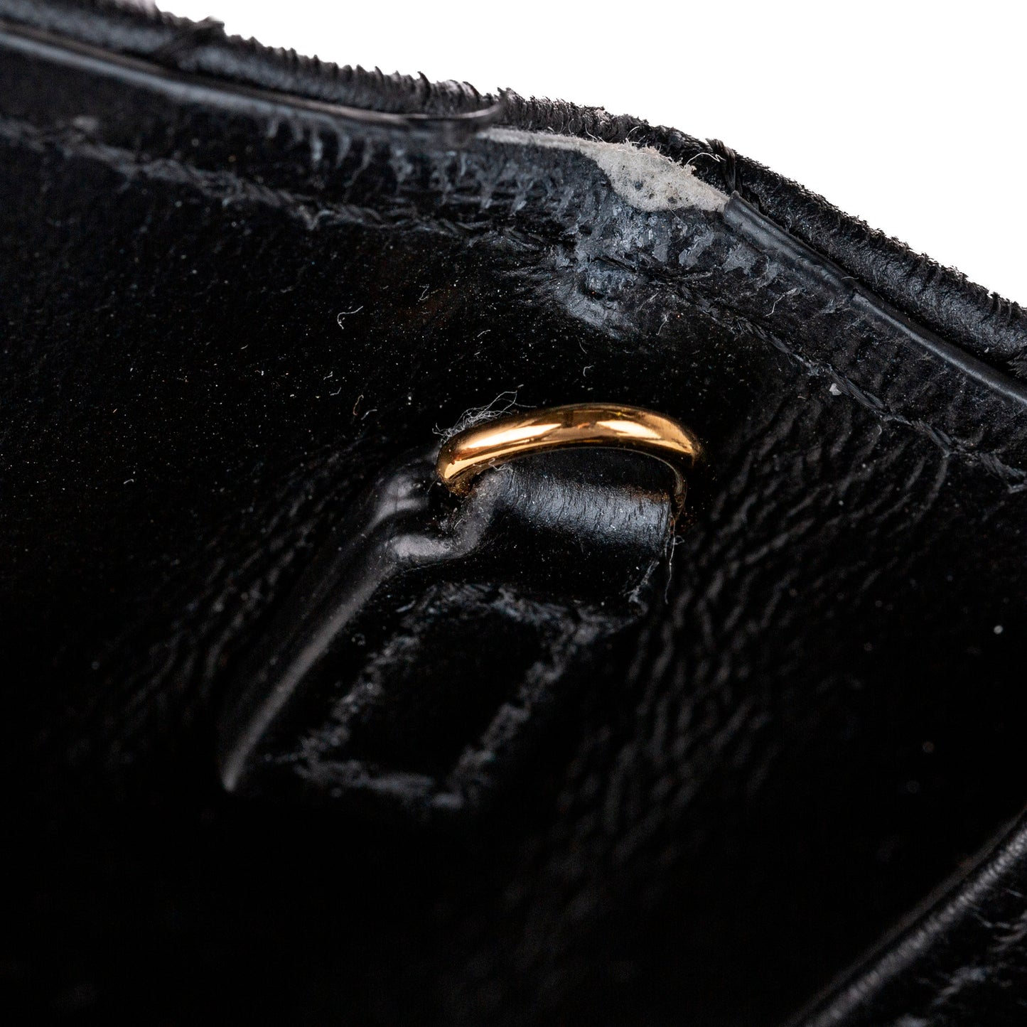 Medusa Quilted Leather Wallet on Chain