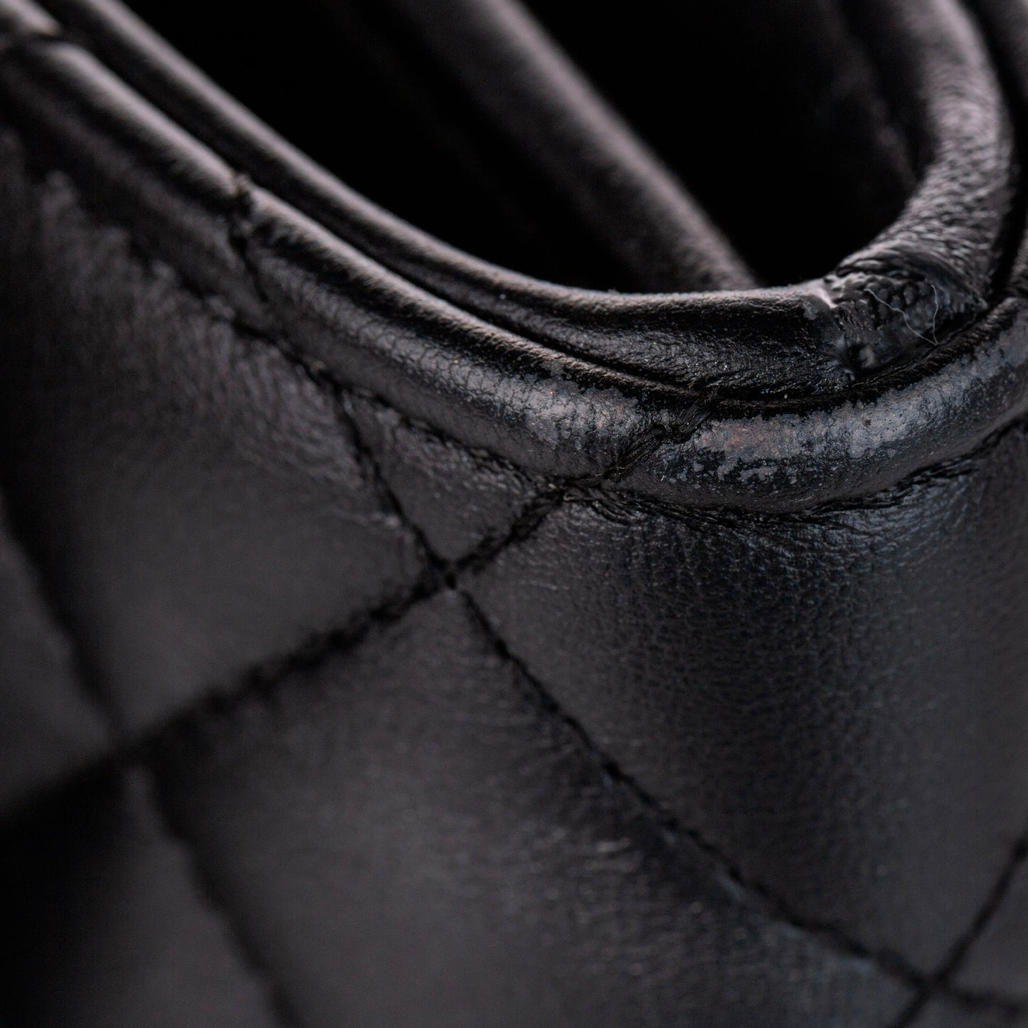 Medusa Quilted Leather Wallet on Chain