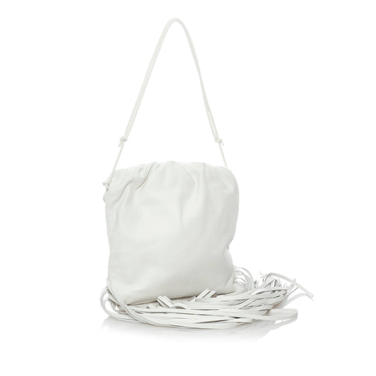 The Fringe Pouch Leather Shoulder Bag