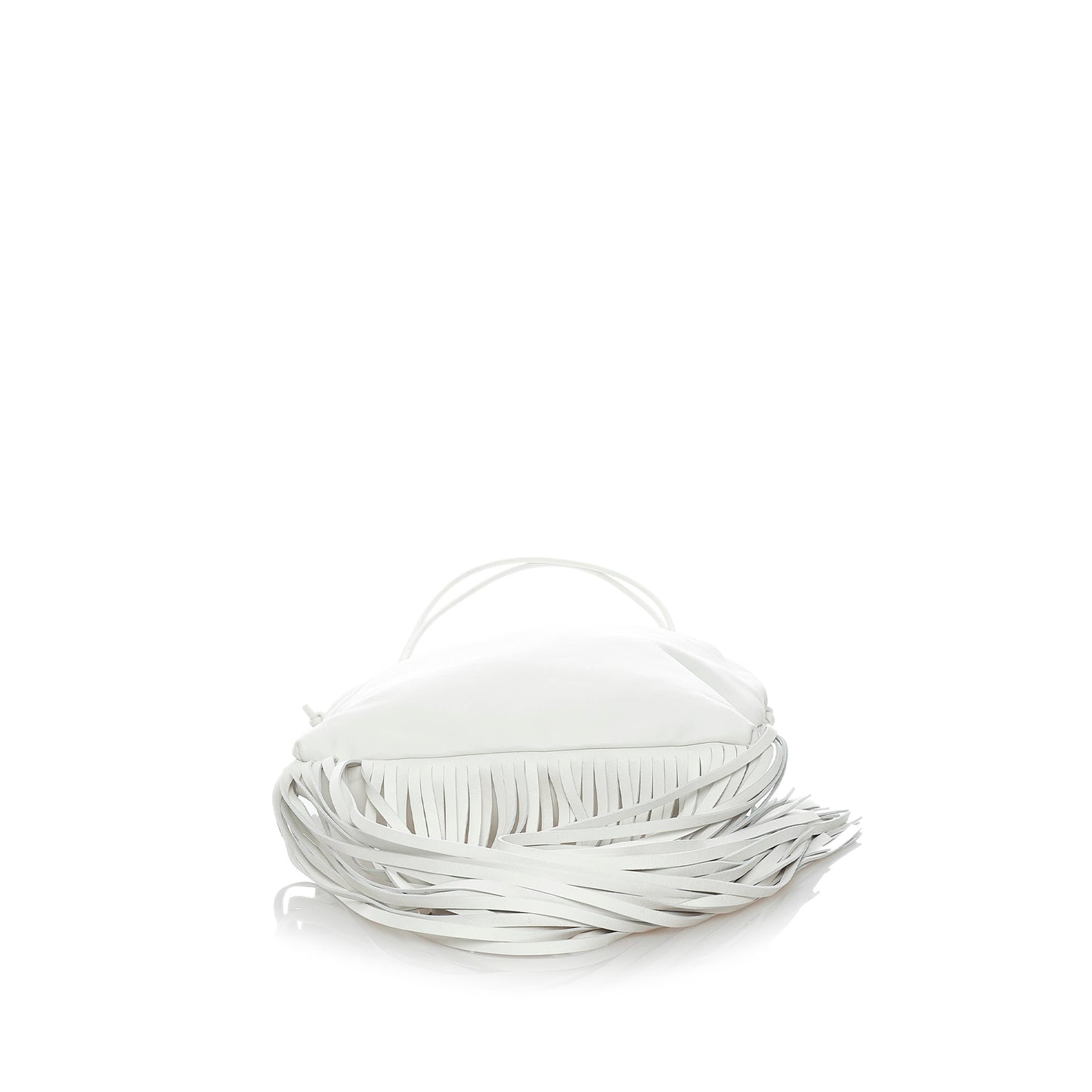 The Fringe Pouch Leather Shoulder Bag