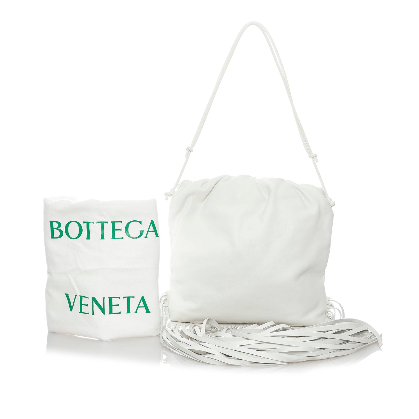 The Fringe Pouch Leather Shoulder Bag