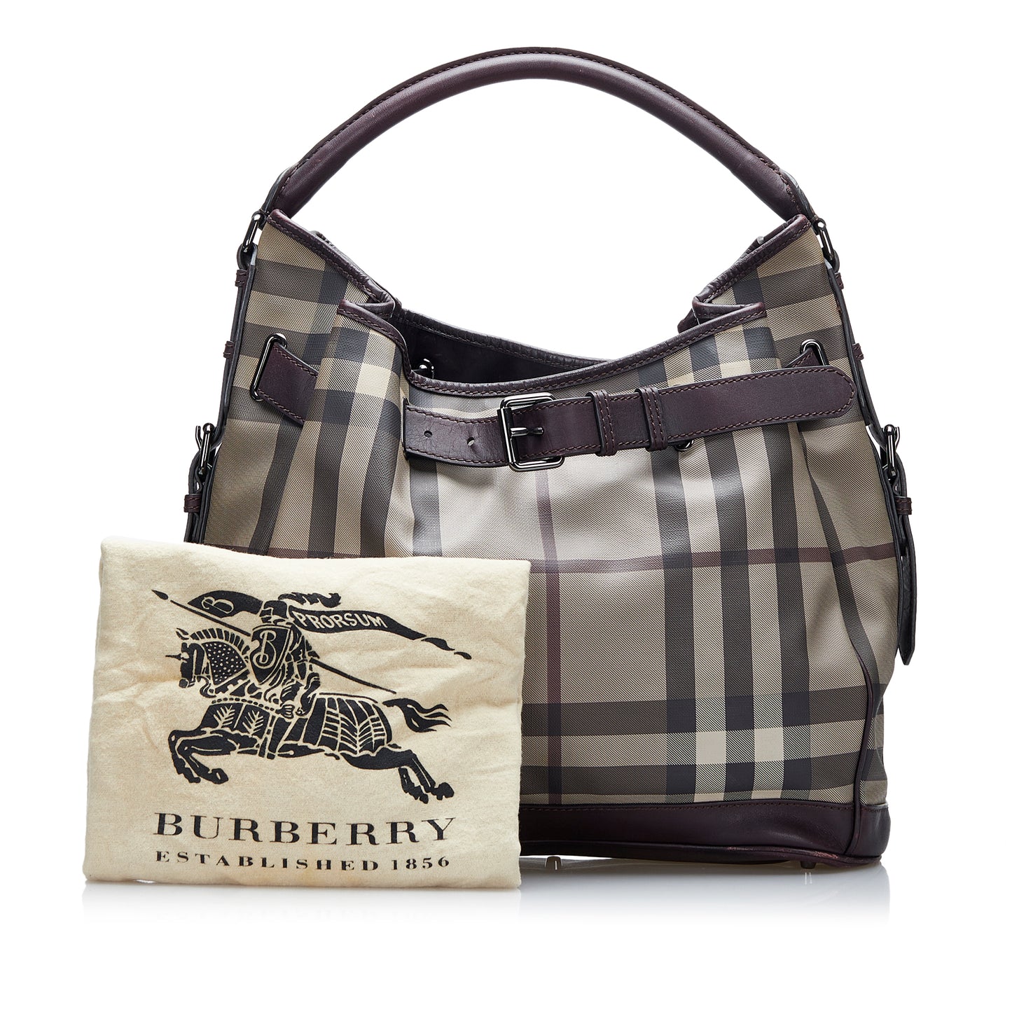 Smoke Check Tote Bag
