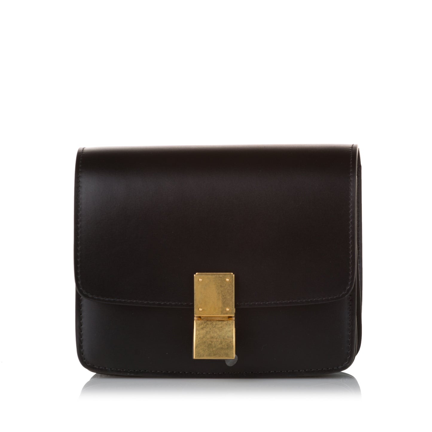 Classic Box Small Leather Crossbody Bag