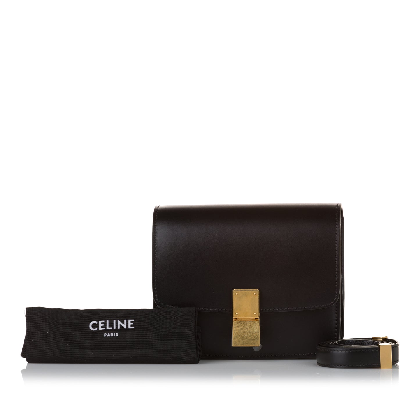 Classic Box Small Leather Crossbody Bag