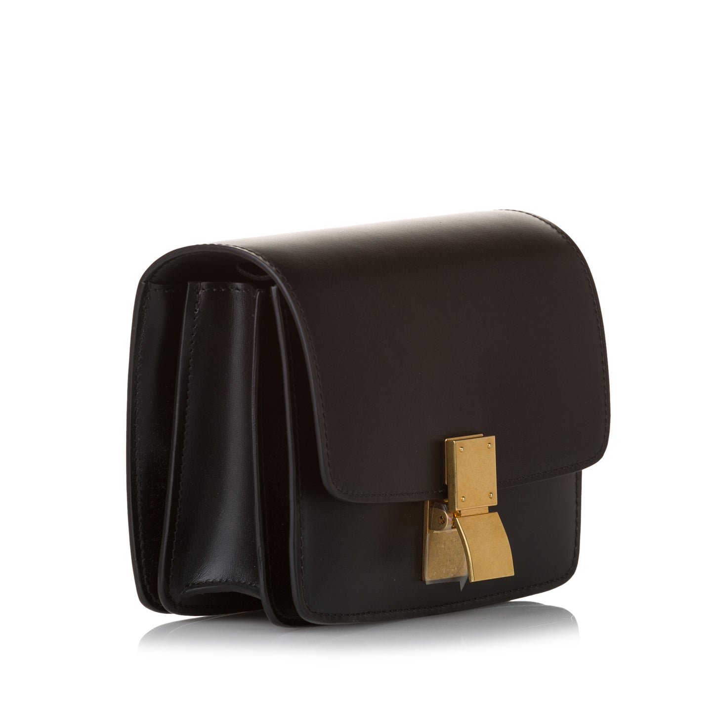 Classic Box Small Leather Crossbody Bag