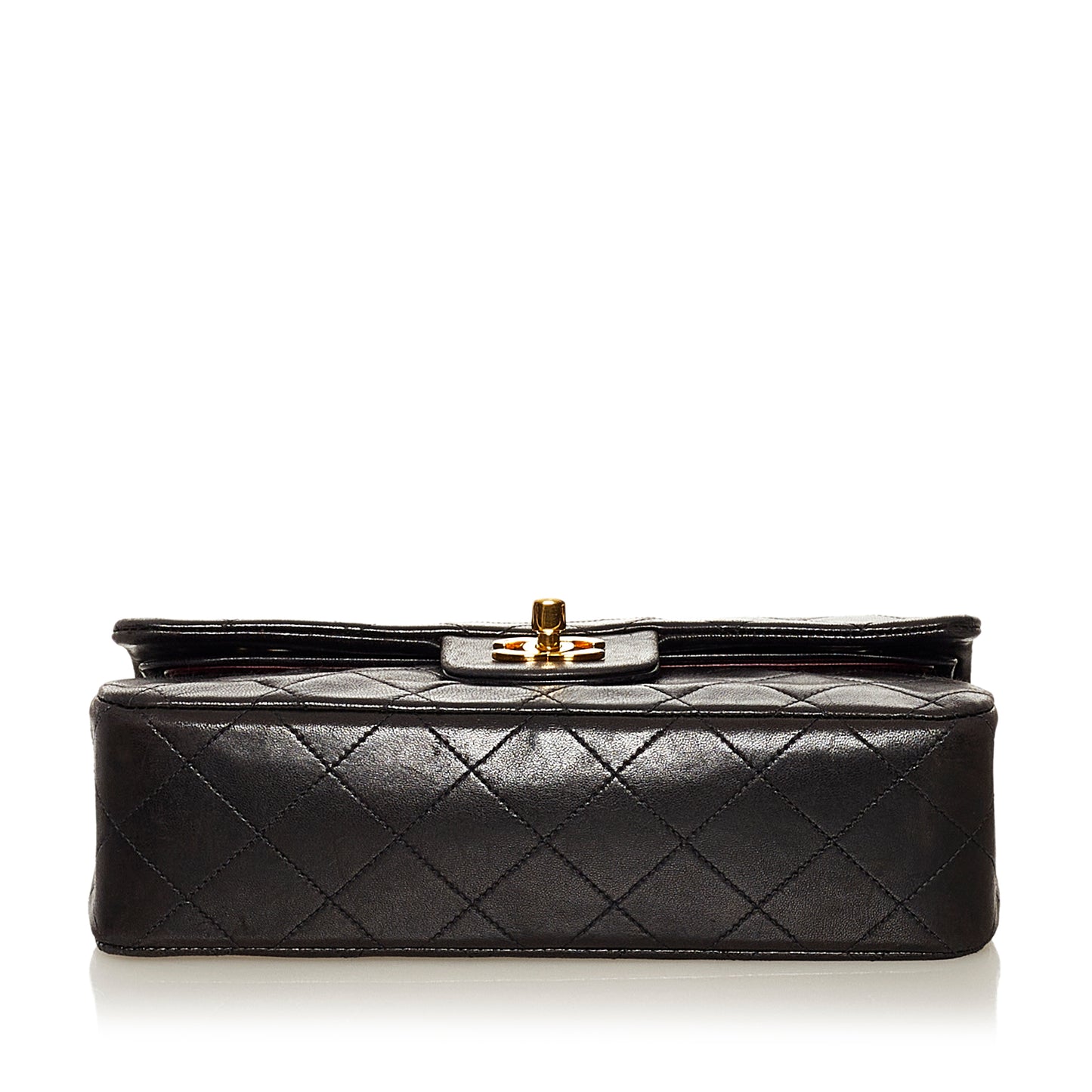 Small Classic Lambskin Double Flap