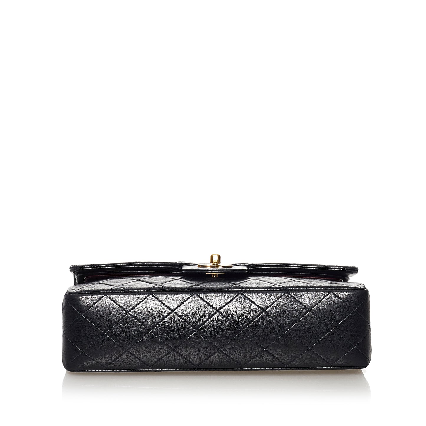 Medium Classic Lambskin Double Flap