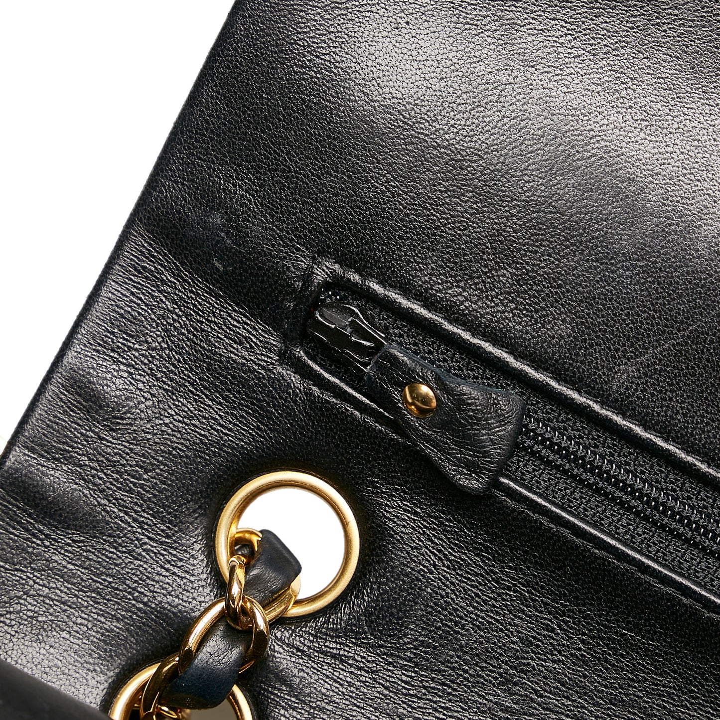 Medium Classic Lambskin Double Flap