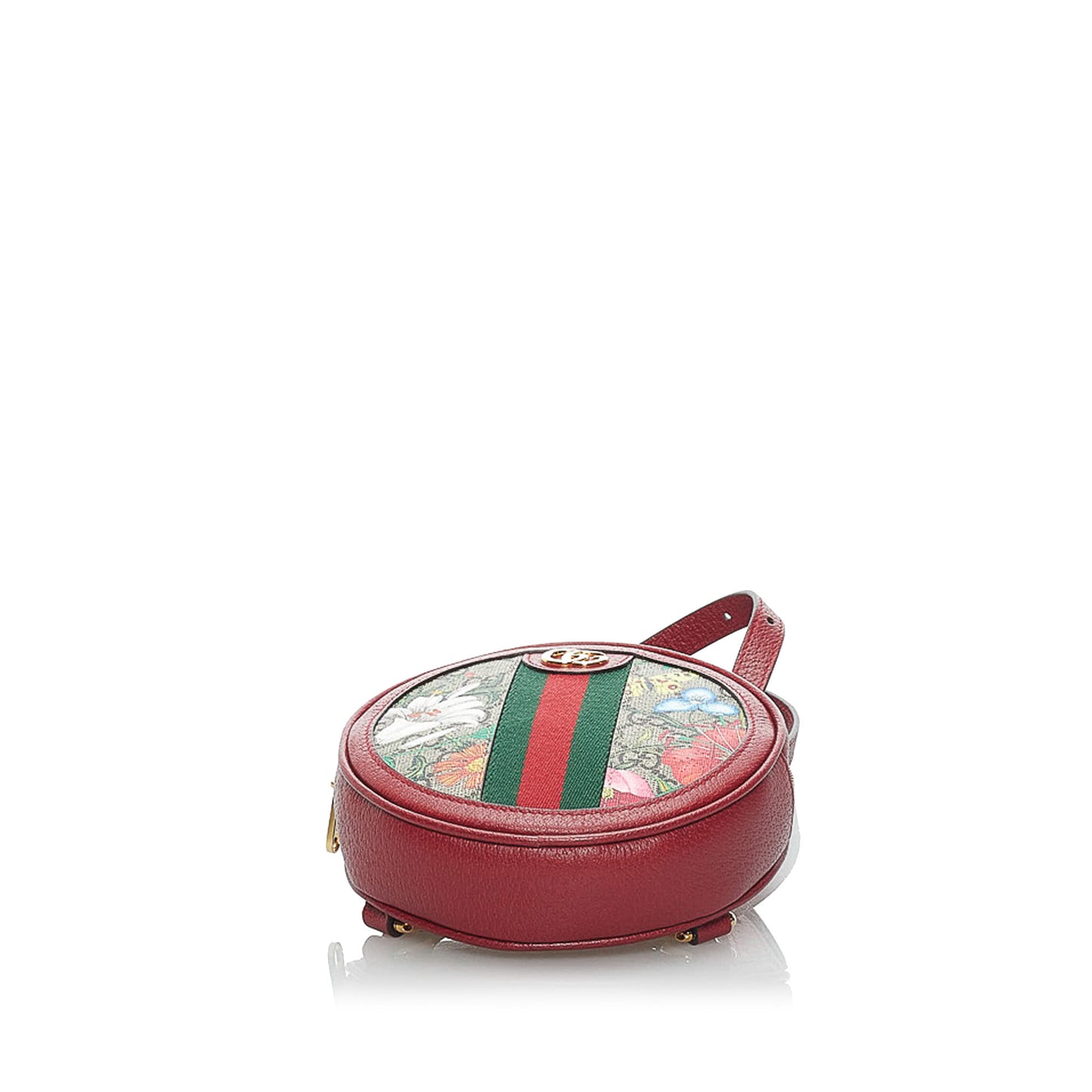GG Supreme Flora Ophidia Round Backpack