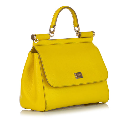 Miss Sicily Leather Satchel