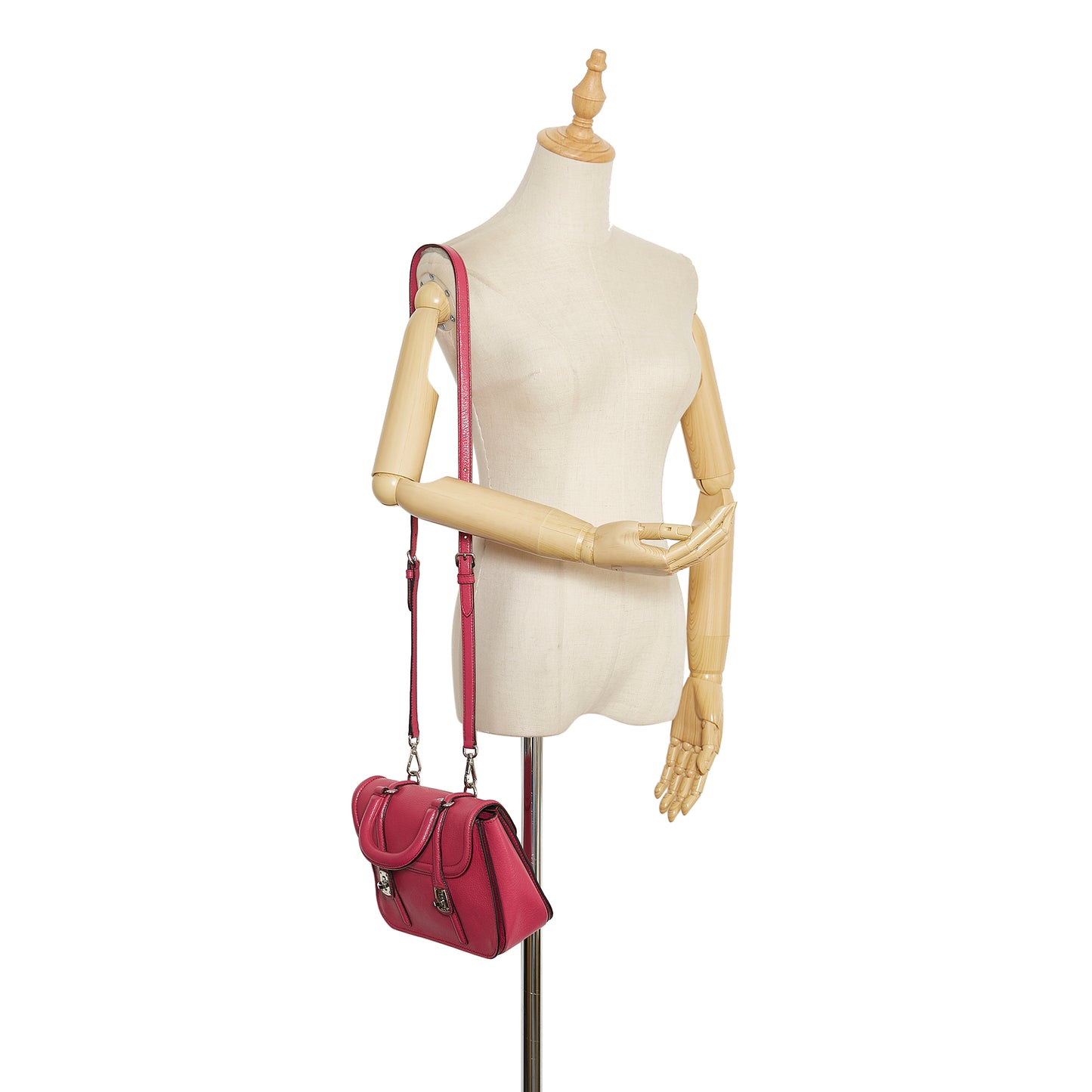 Calf Leather Top Handle Bag