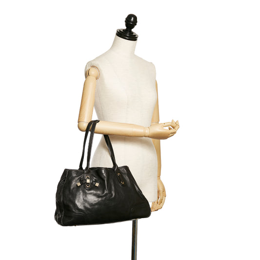 Princy Leather Tote Bag