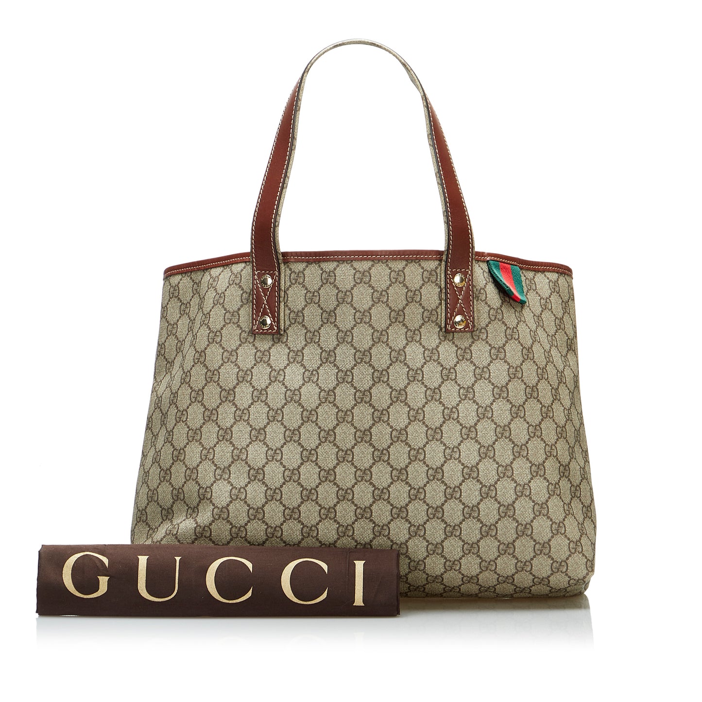 Medium GG Supreme Web Loop Tote Bag