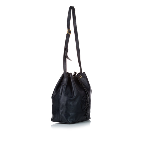 Mon Tresor Leather Bucket Bag
