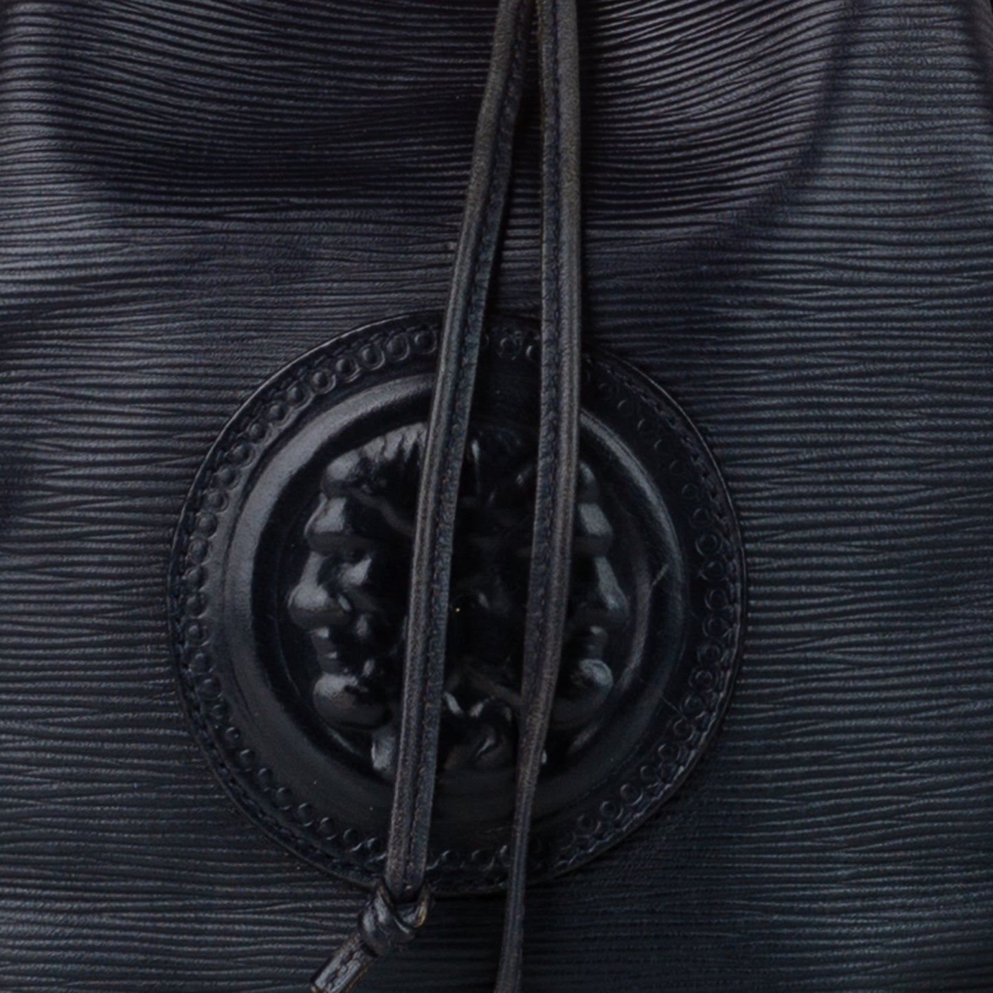 Mon Tresor Leather Bucket Bag