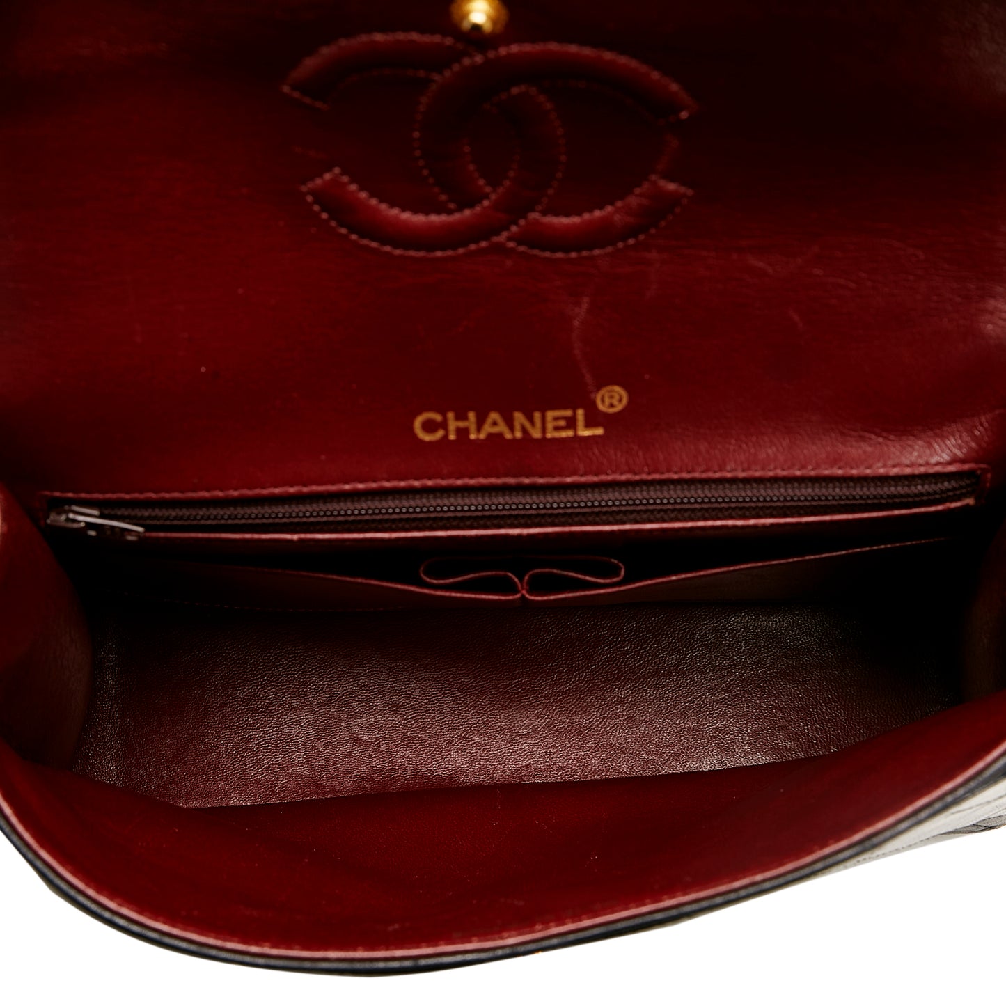 Small Classic Lambskin Double Flap
