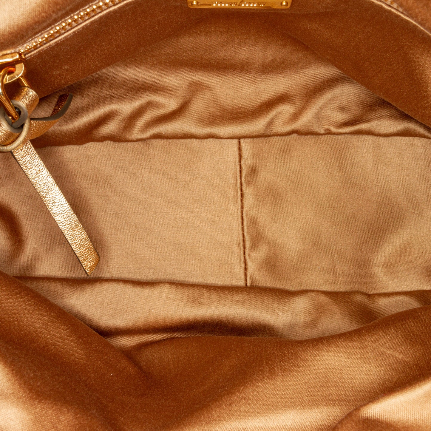 Metallic Knot bag
