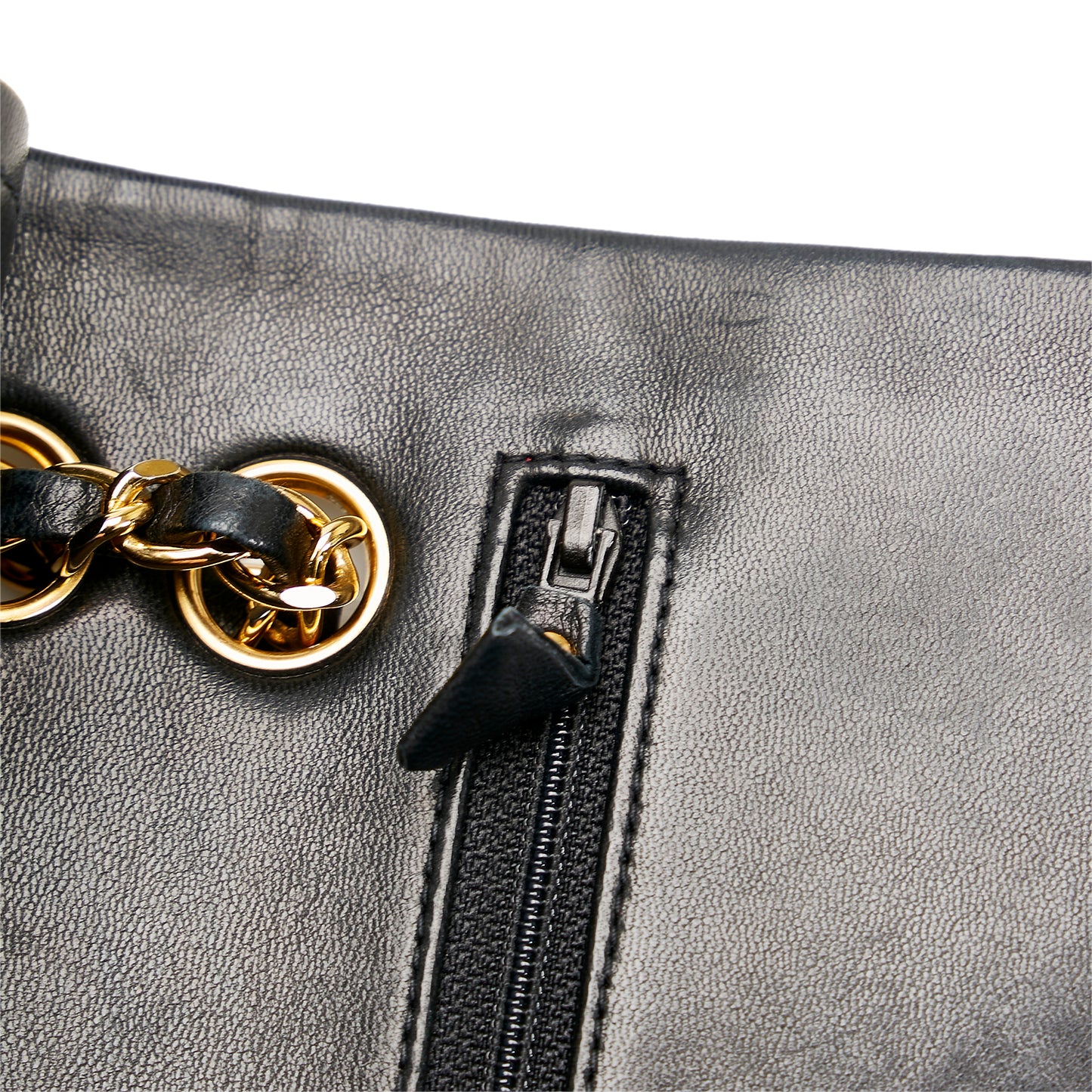 Small Classic Lambskin Leather Double Flap Bag