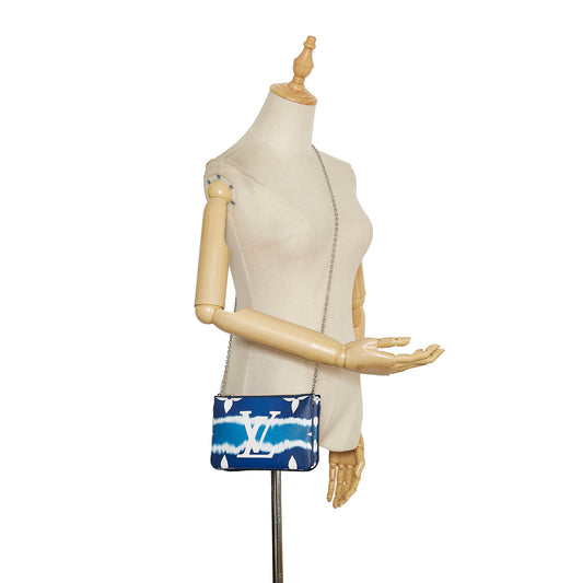 Monogram Escale Double Zip Pochette