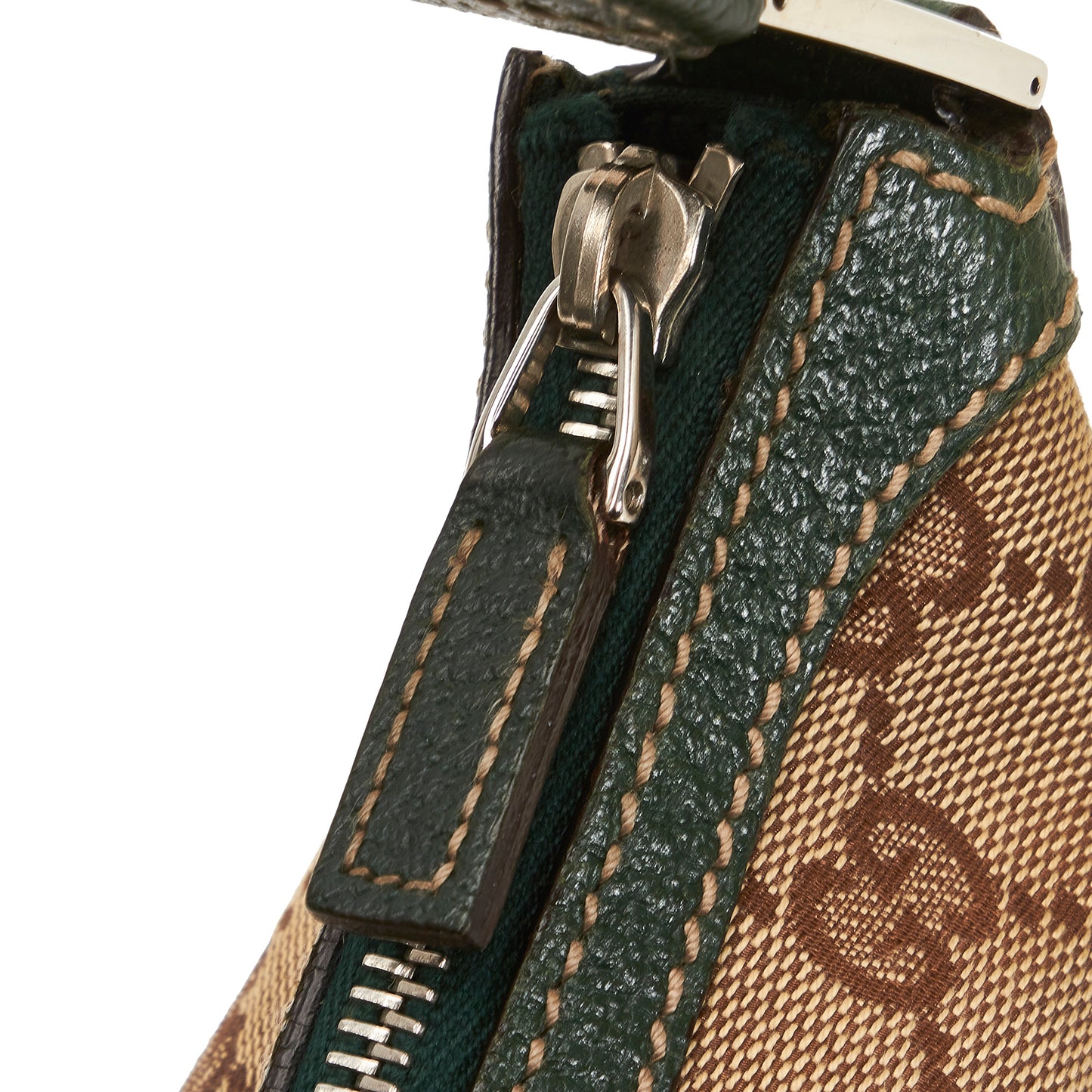 GG Canvas Web Baguette