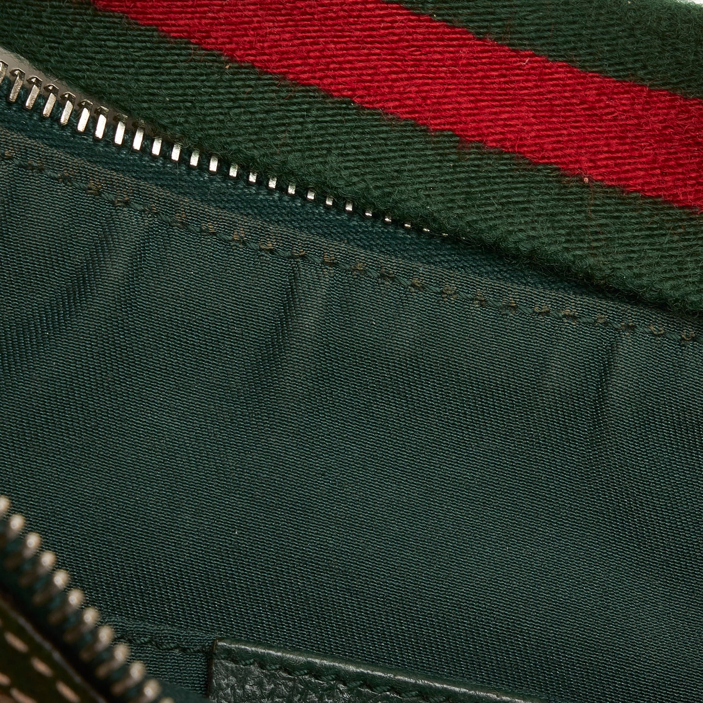 GG Canvas Web Baguette