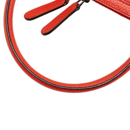 GG Charm Dome Leather Handbag