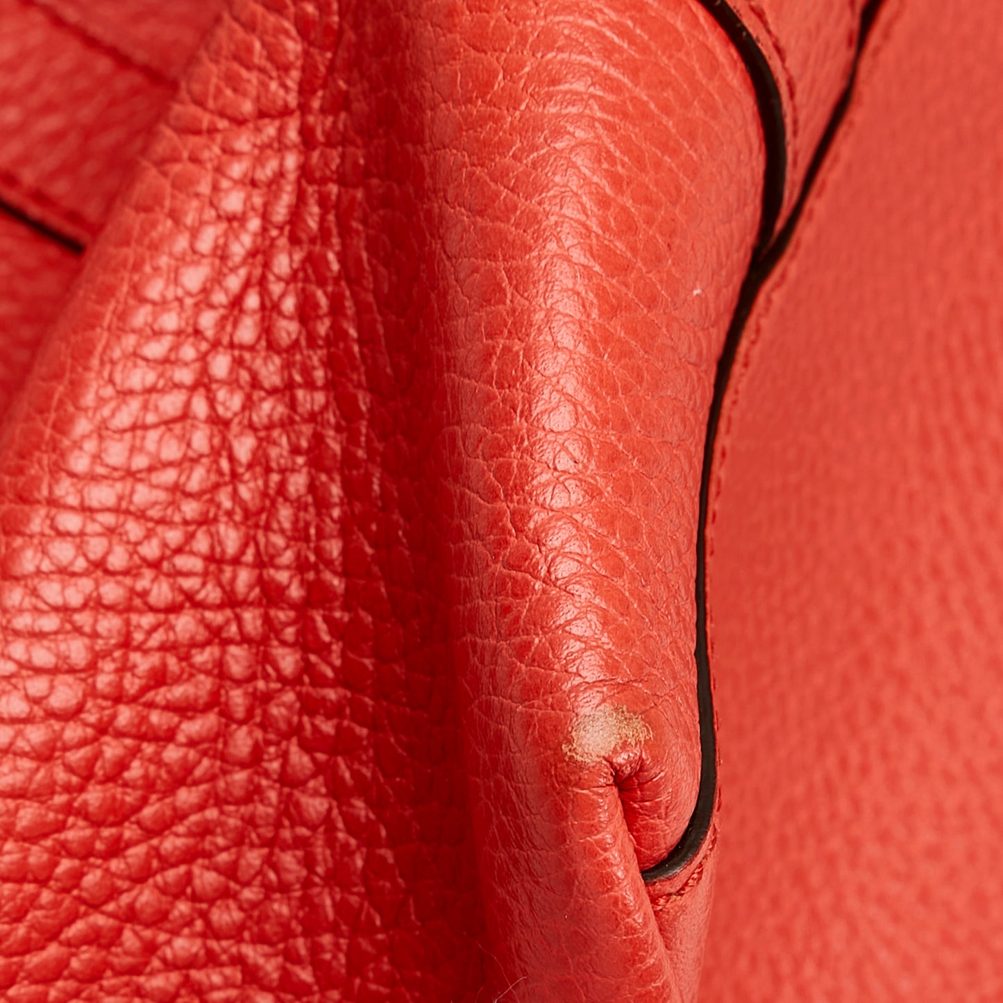 GG Charm Dome Leather Handbag