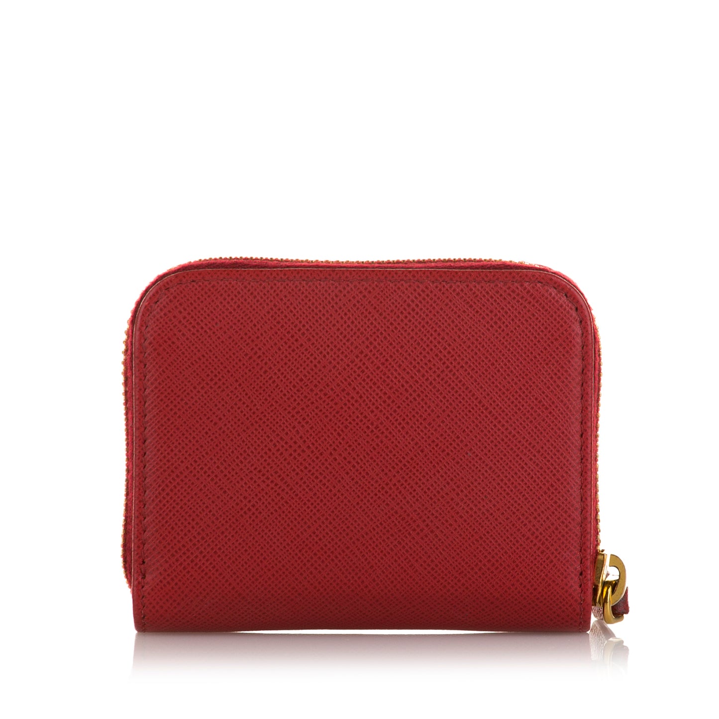 Saffiano Zip Around Compact Wallet