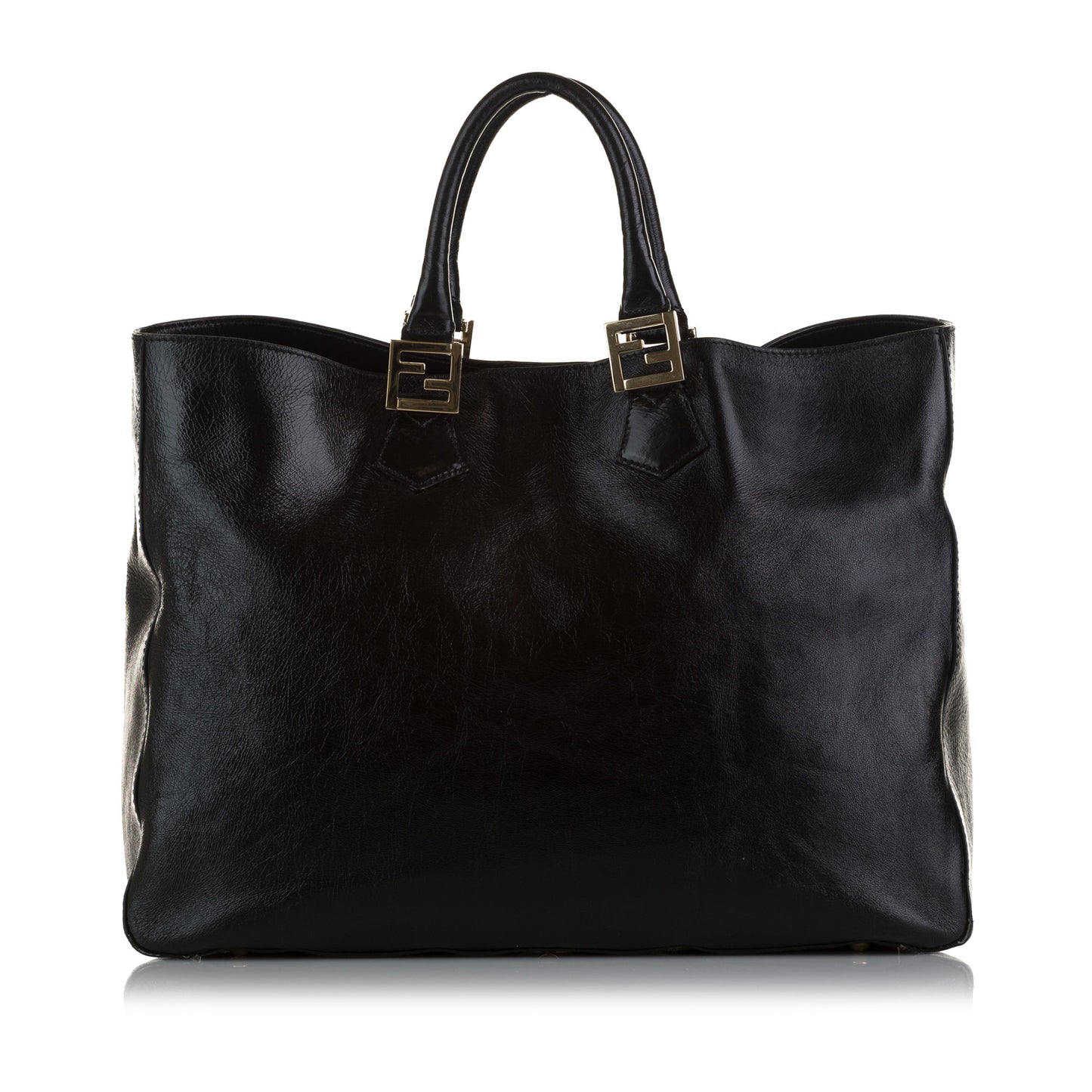Twins Leather Tote Bag