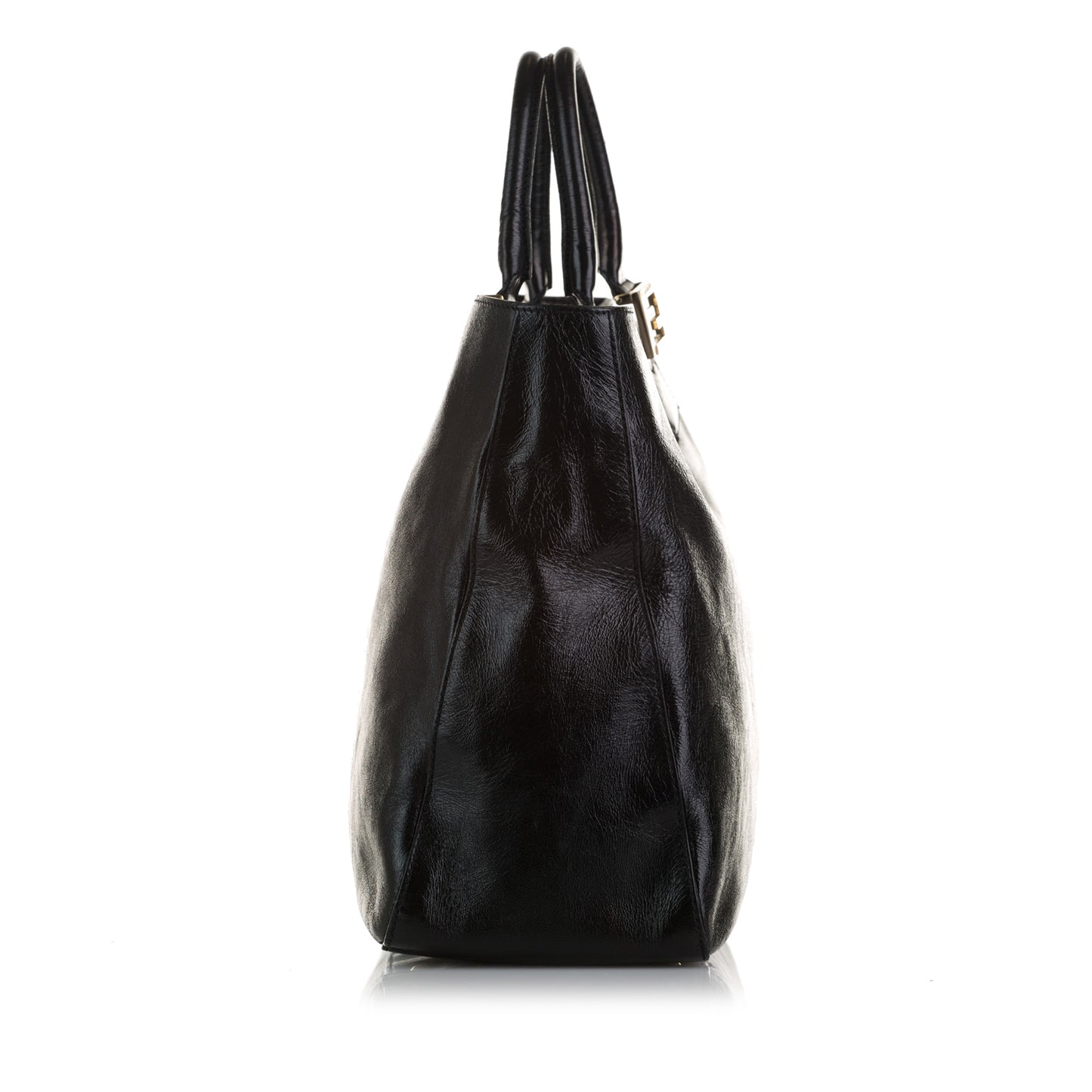 Twins Leather Tote Bag