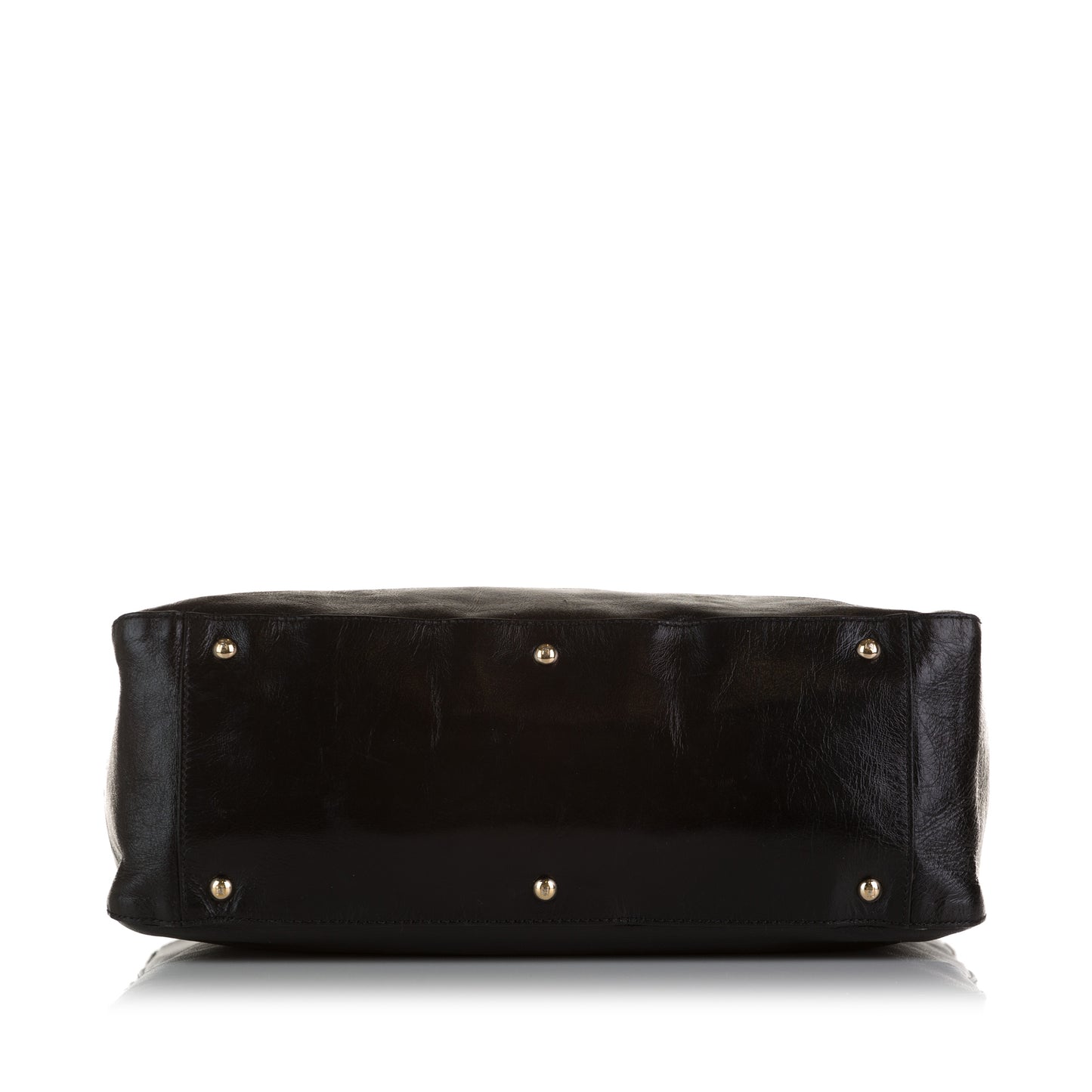 Twins Leather Tote Bag