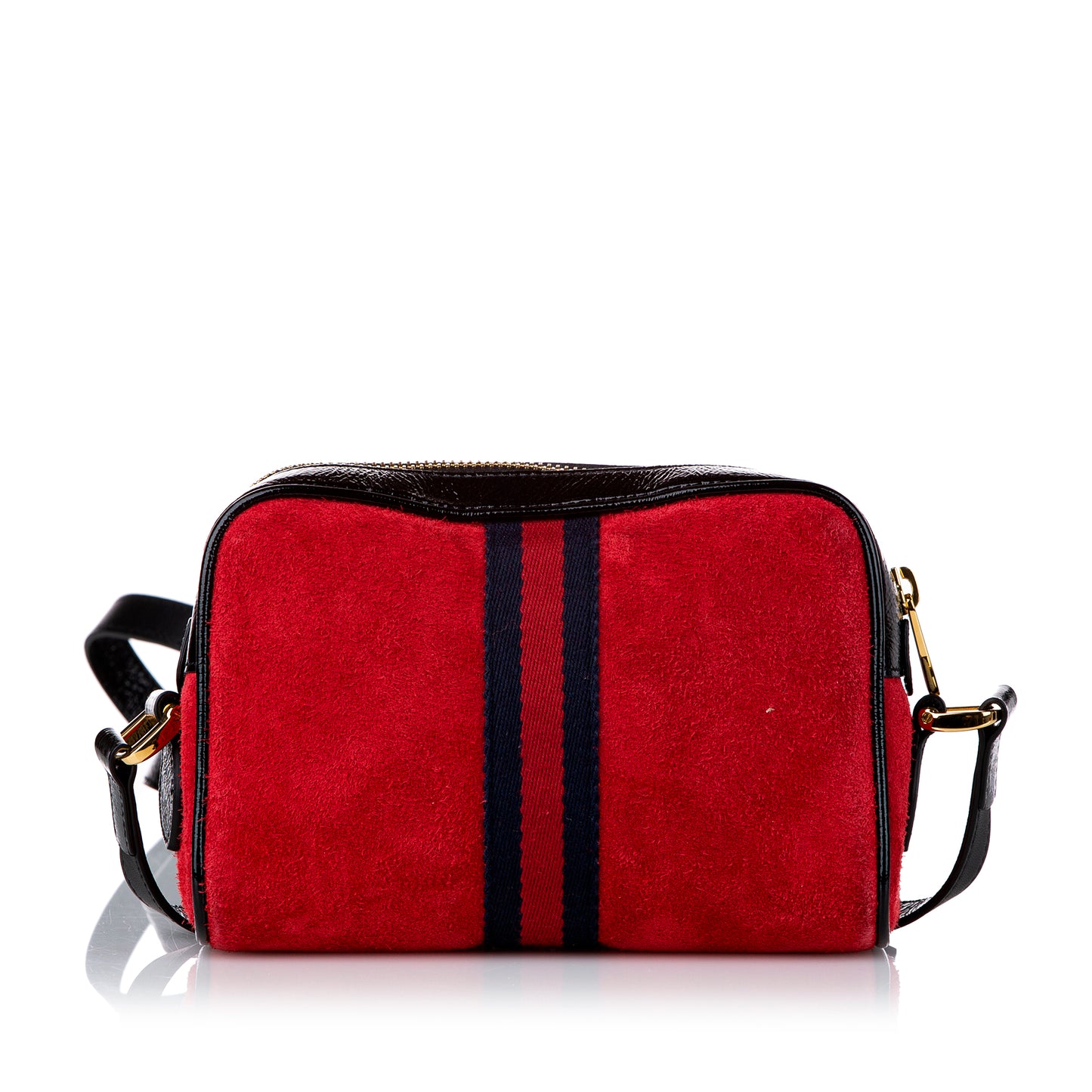Mini Ophidia Suede Crossbody Bag