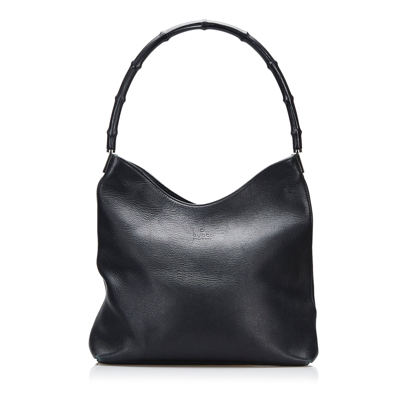 Bamboo Leather Shoulder Bag