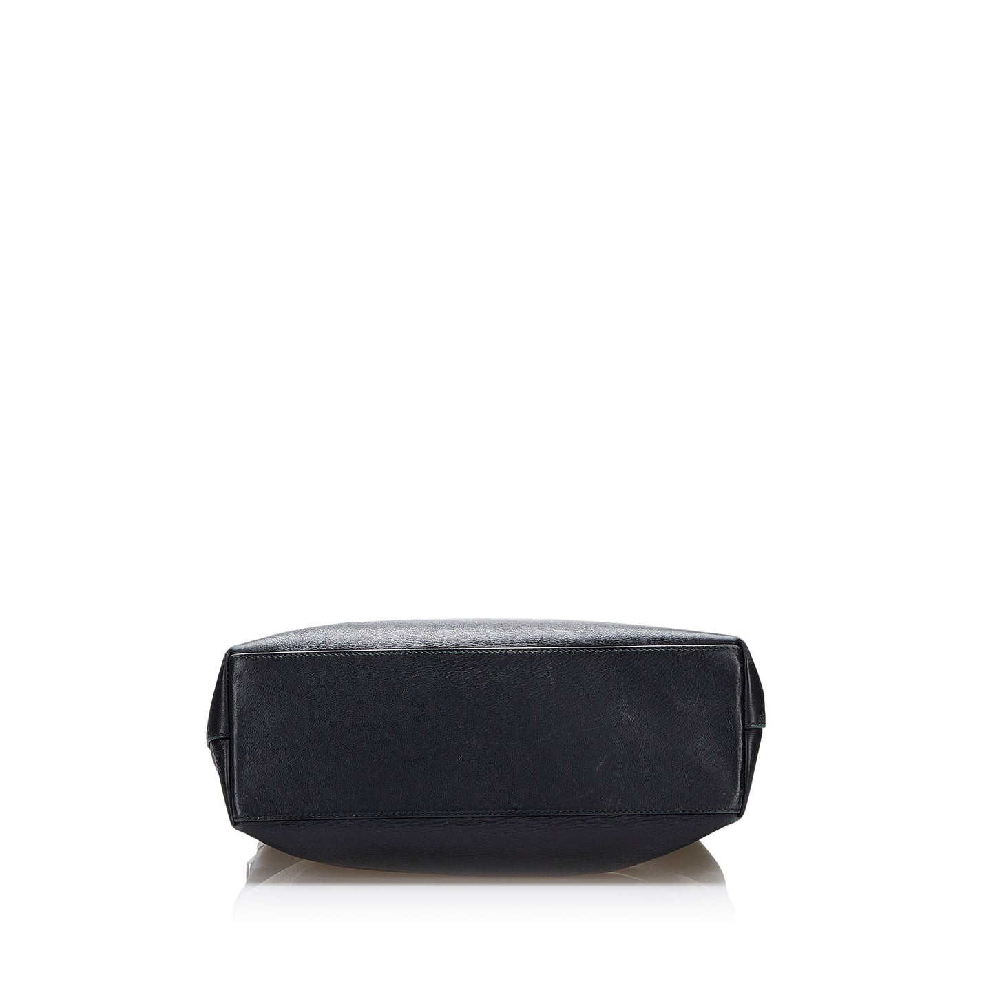 Bamboo Leather Shoulder Bag